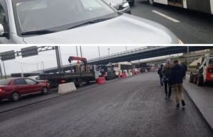 Пробку на Пулковском шоссе спровоцировало отсутствие развитой транспортной инфраструктуры в Петербурге – эксперт