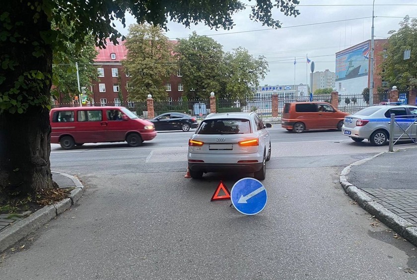 Калининградка на «Ауди» сбила женщину на пешеходном переходе