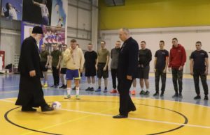 В Гусеве стартовал турнир по мини-футболу на кубок главы Черняховской Епархии