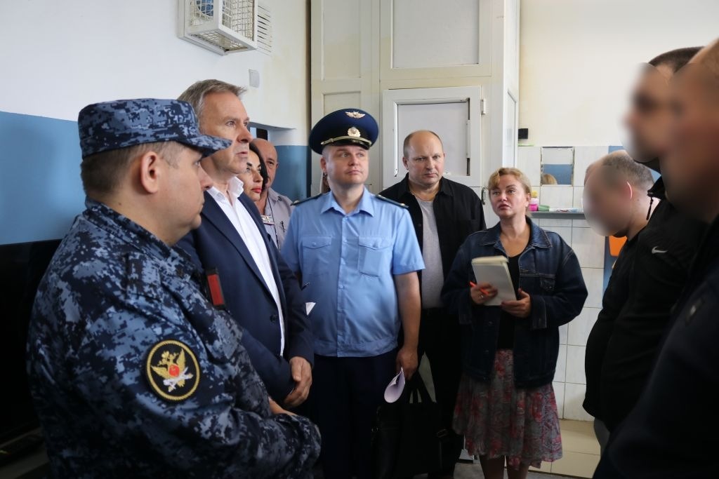 Омбудсмен проверил условия содержания в калининградском СИЗО