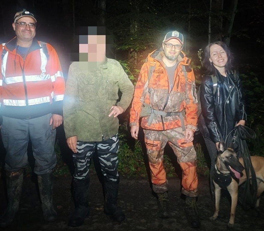 Ночной поиск в лесу: служебная собака Кали спасла заблудившегося пенсионера