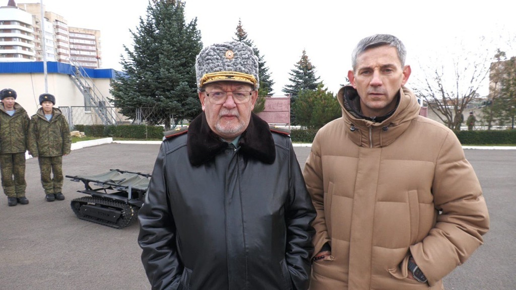 Генерал-майор юстиции Всеволод Чернов и Александр Брух